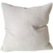 Madeleine Linen Cushion 55cm Square - Off White with White Piping