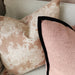 Hazel Linen Cushion 55cm Square - Rose Pink