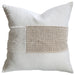 Dénpasar Linen Cushion 55cm Square - Waffle Off White | Natural