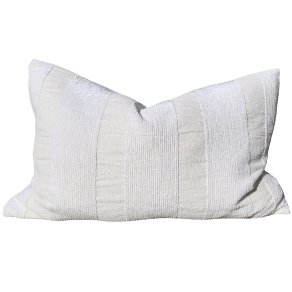 Palma Corduroy Cushion 40x60cm Lumbar - Off White