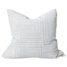 Maze Cushion 50cm Square - Off White