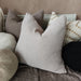 Hannah Cushion 55cm Square - Light Taupe