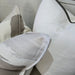 LAST ONE - Jena Cushion 50cm Square - Latte | Off White | Cream White