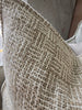 Détente Hand-loomed Rustic Texture Pure French Linen 55cm square - Aspen