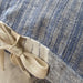 LIMITED EDITION | Malibu Breeze Linen Cushion 50cm Square - Side Knot