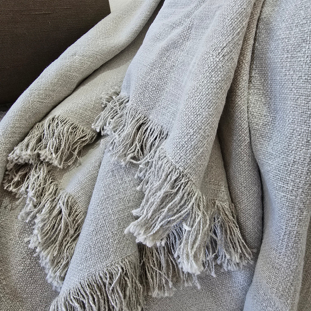 PREORDER NOW | MID JAN DROP - Champêtre Heavy Weight French Linen Massive Throw 140x220cm - Natural