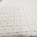 Lagoon Linen Cotton Quilted Bed Cover Massive Blanket Coverlet 240 x 230cm - Natural