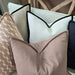 Billie Linen Cotton Cushion 55cm Square  - Deep Coffee Brown