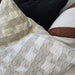 PREORDER MARCH DROP - Isla Jacquard Linen Cotton Cushion 55cm Square - Natural | Off White