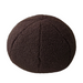 Zoe Boucle Round 35cm Diameter | Deep Chocolate Brown