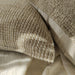 Détente Hand-loomed Rustic Texture Pure French Linen 55cm square - Aspen