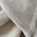 RESTOCK MARCH | Amiens Linen Cotton Waffle Texture Cushion 60cm Square - Off White