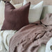 BURSA Cotton Bedcover 200cm x 230cm | Burgundy