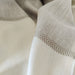 LIMITED EDITION - Elodie Linen Wool Massive Throw 230cm x 140cm - Off White | Natural Herringbone | White Grey