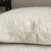 Olga Linen Cotton Cushion 40x60cm Lumbar - Oatmeal