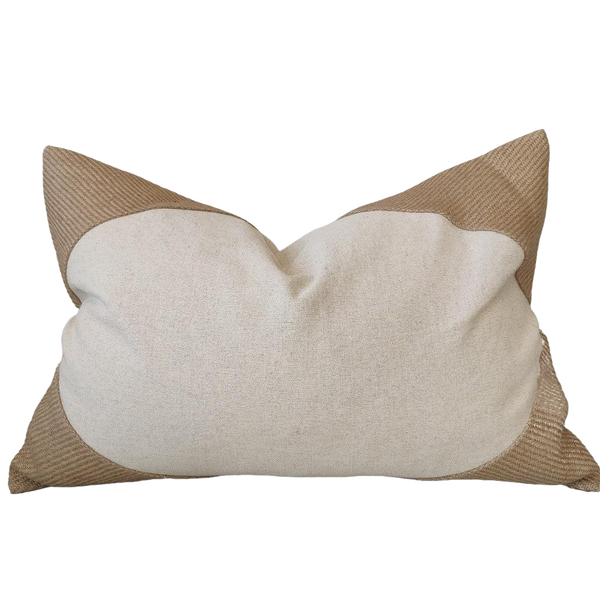 Cong Linen Cushion 40x60cm - Jute Linen Corner