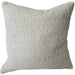 Cobblestone Jacquard Linen Cotton Cushion 55cm Square - Natural | White